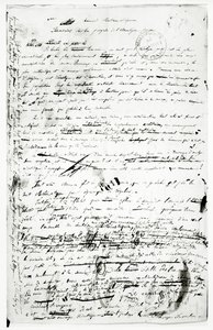Manuscrito sobre los avances en análisis puro, c.1830